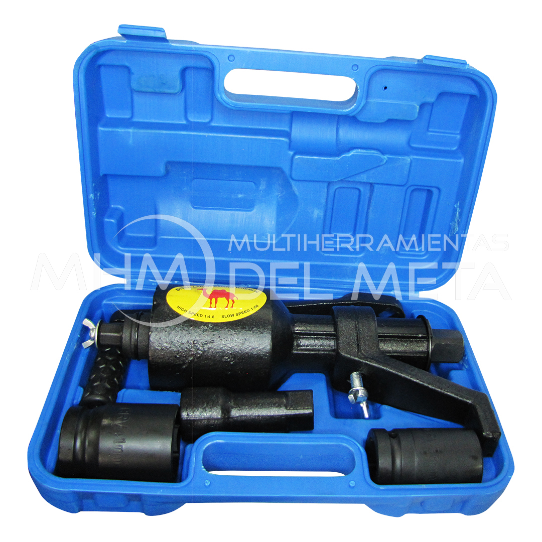 Llave multiplicador de torque manual para ruedas